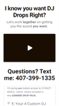Mobile Screenshot of djdropsfree.com